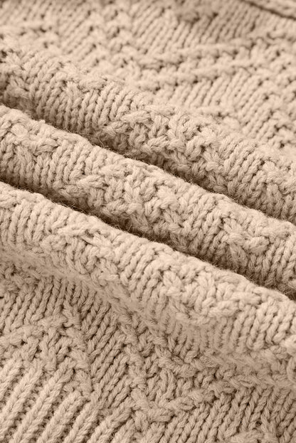 Smoke Gray Pearl Embellished Button Front V Neck Sweater Cardigan