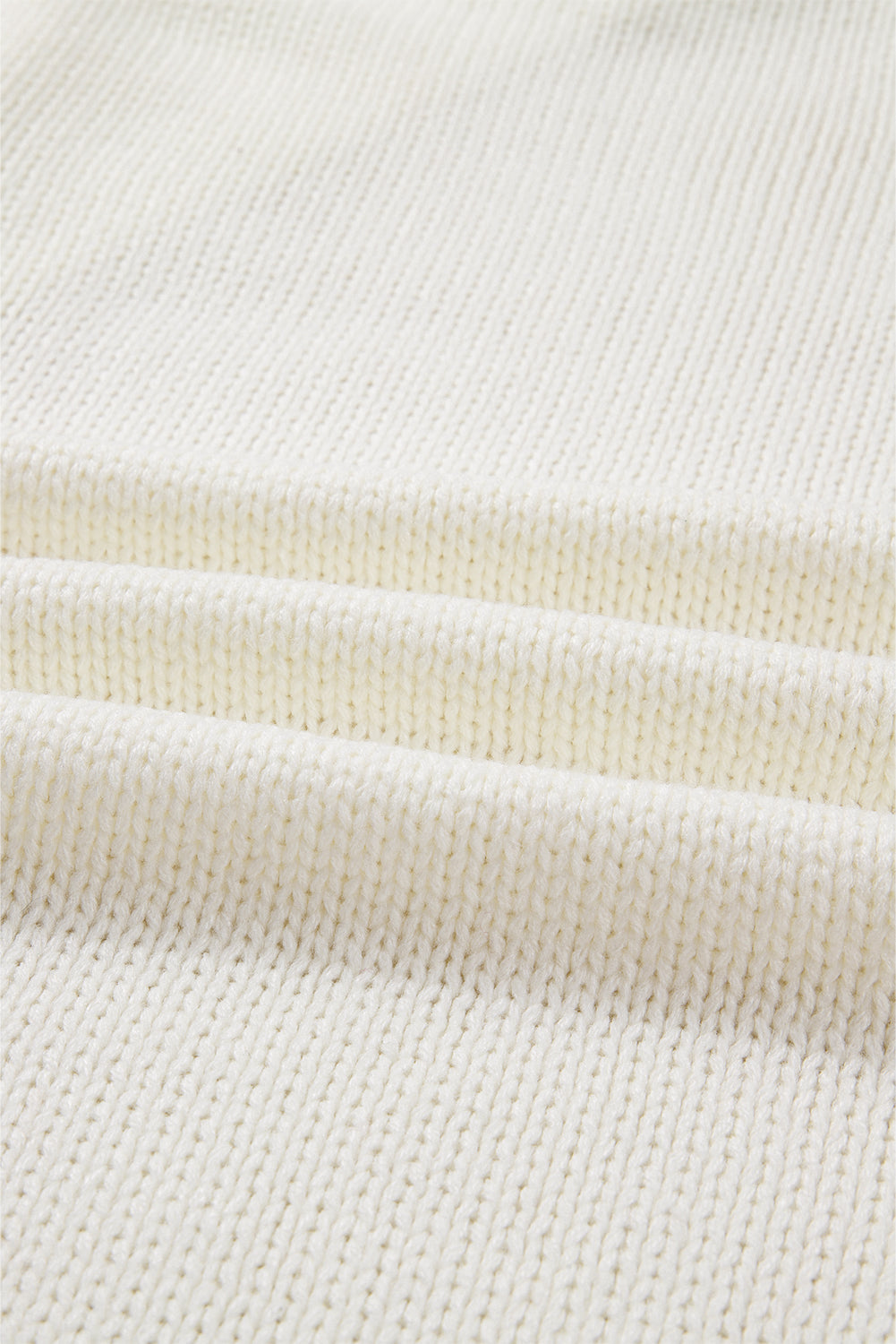 White Pumpkin Print Open Front Drop Shoulder Midi Cardigan