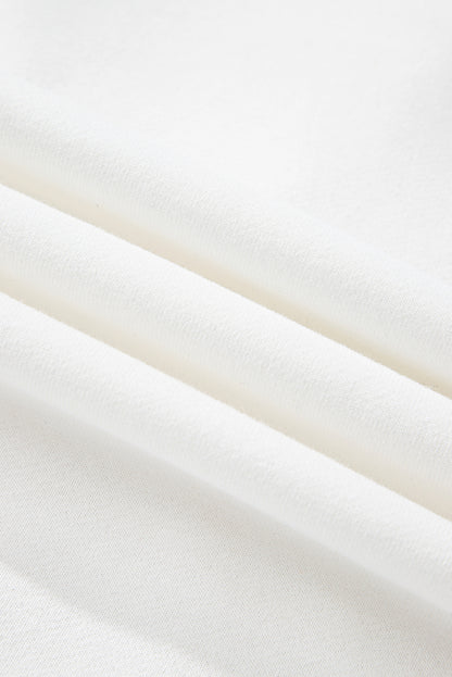 Beau Blue Colorblock Snap Buttons Pullover Sweatshirt