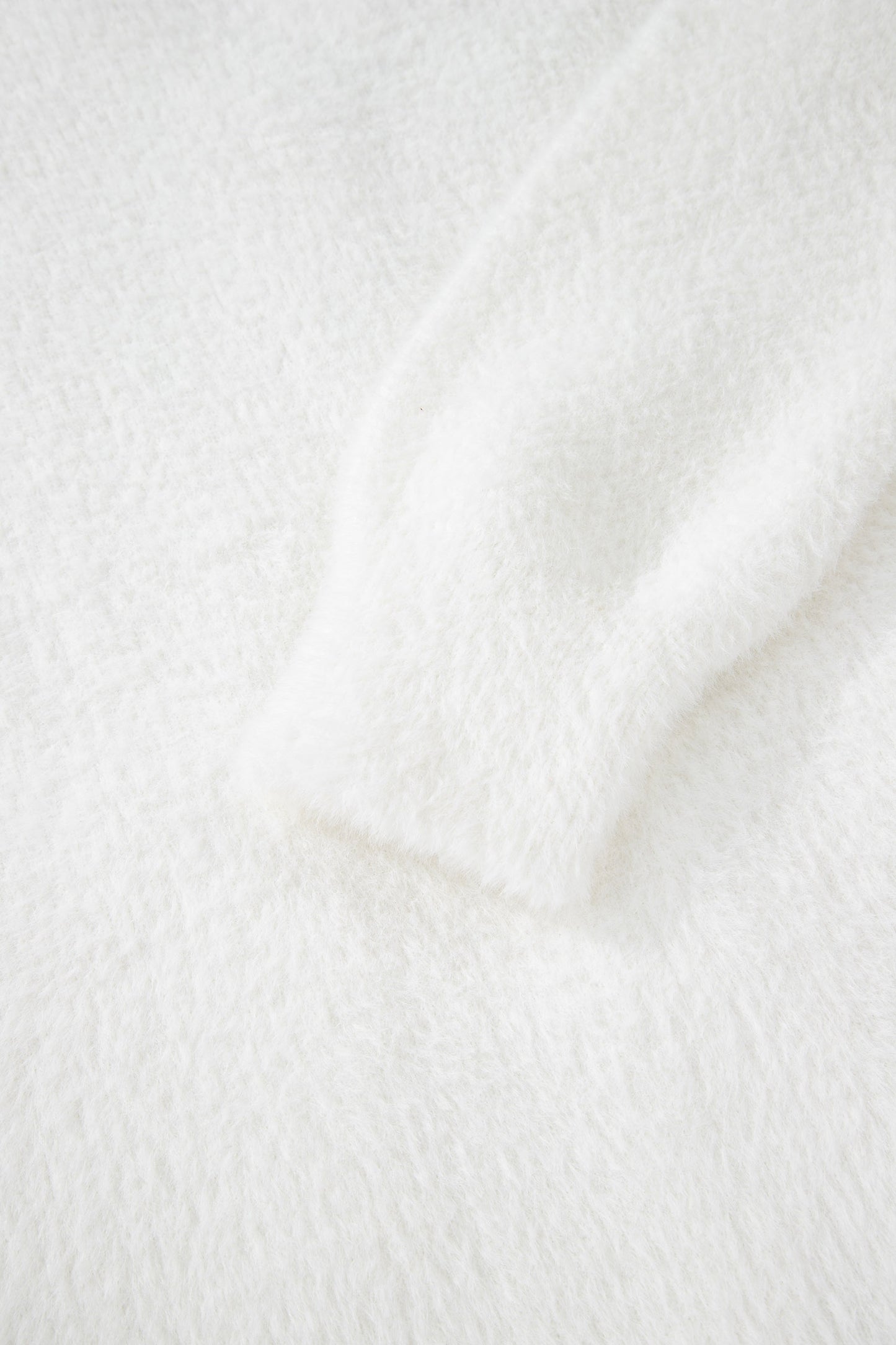 Smoke Gray Fuzzy Buttoned Front Midi Solid Cardigan