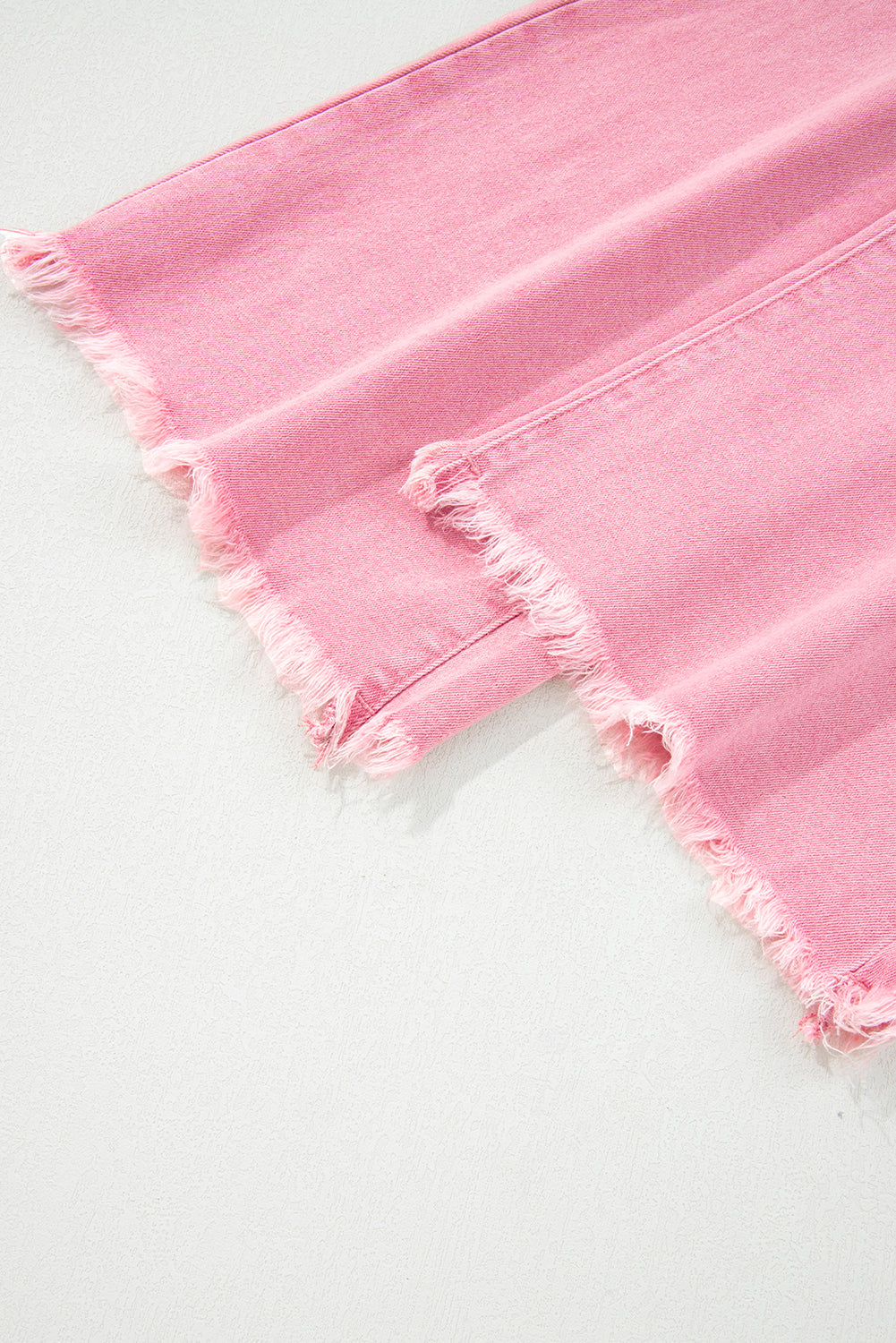 Myosotis Acid Washed High Rise Cropped Wide Leg Jeans