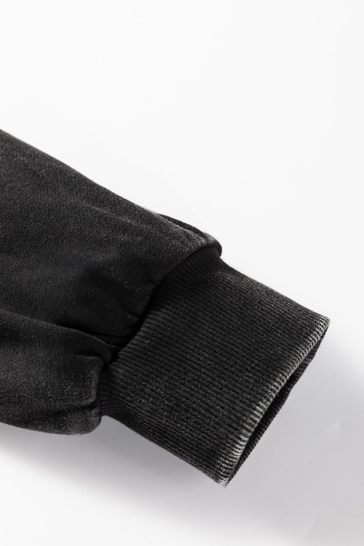 Ashleigh Blue Half Zip Kangaroo Pocket Mineral Wash Baggy Hoodie