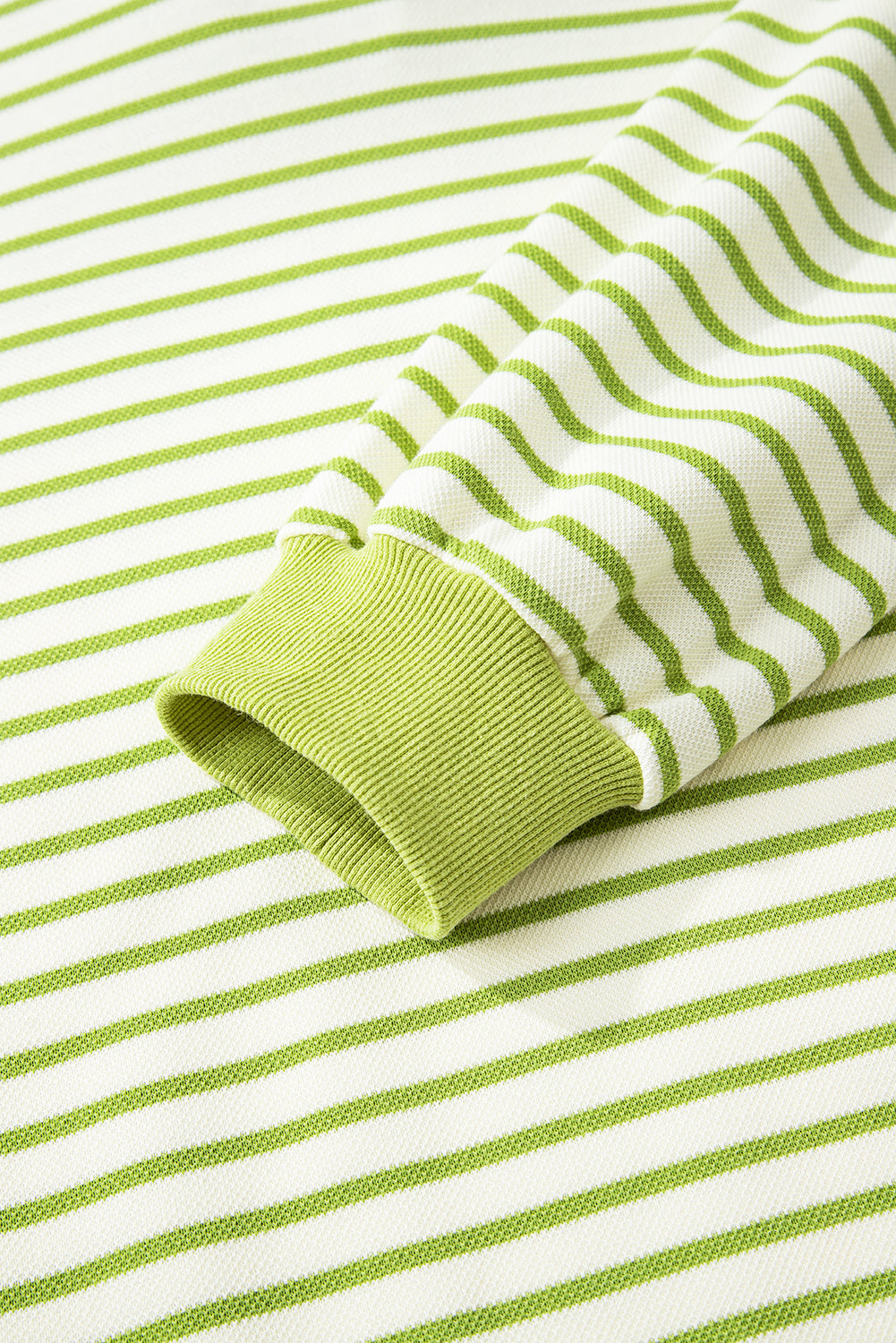 Pink Stripe Collared V Neck Drop Shoulder Pullover and Skort 2pcs Outfit