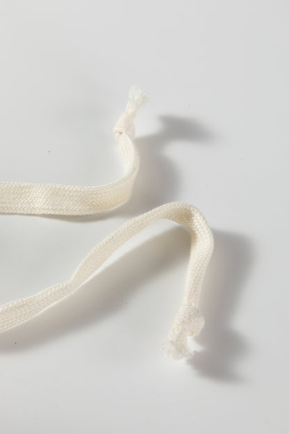 White Contrast Trim Crochet Knit Patchwork Exposed Seam Hoodie