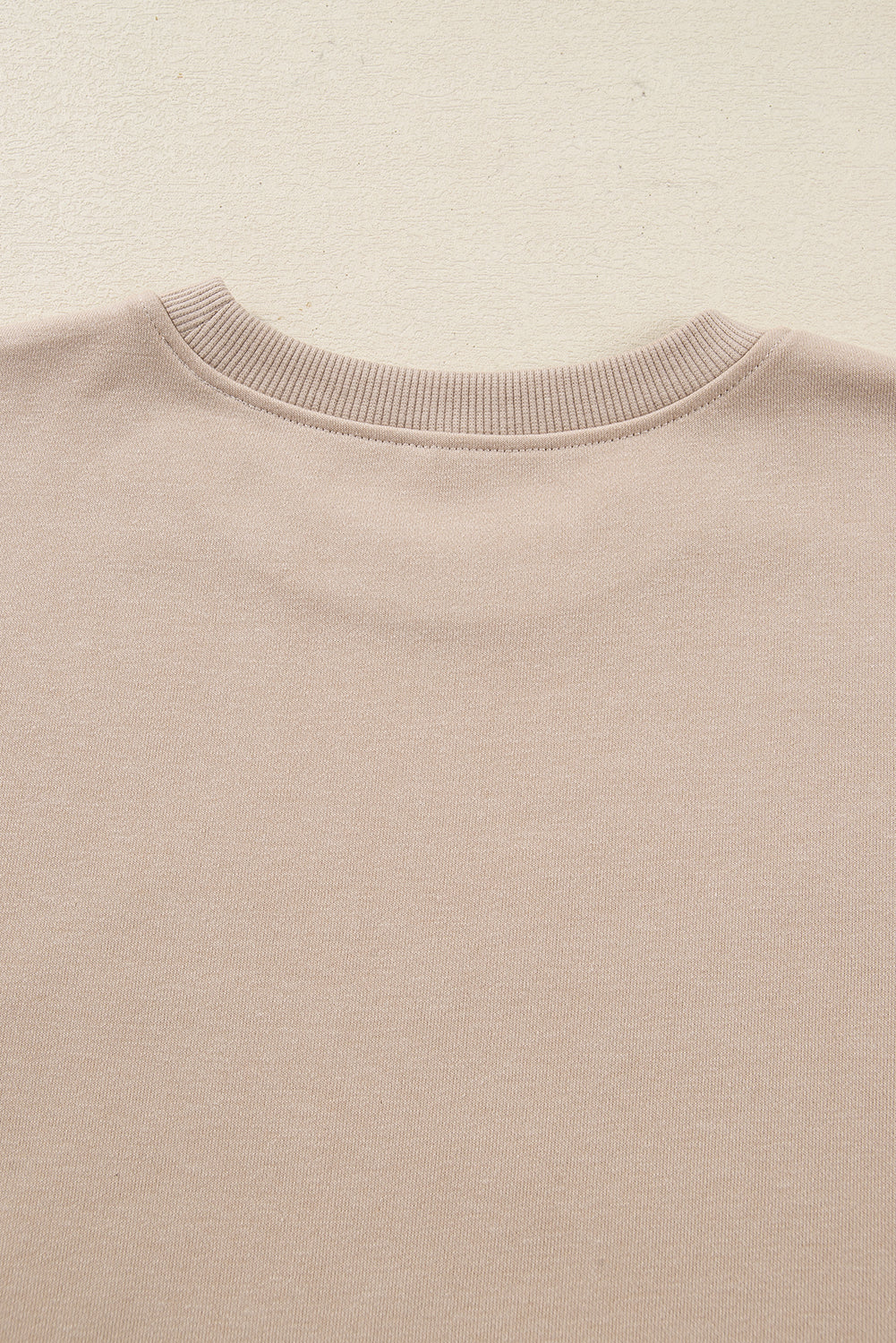 Jet Stream Solid Color Oversize Slit Sweatshirt Ribbed Leggings 2pcs Set