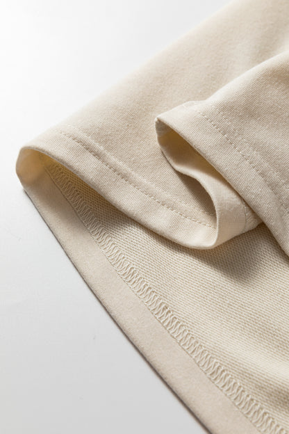 Jet Stream Waffle Patchwork Colorblock Half Buttons Casual Plus Size Knit Jumper