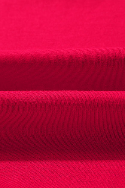 Dark Blue Striped Patchwork Sleeve Colorblock Sweatshirt