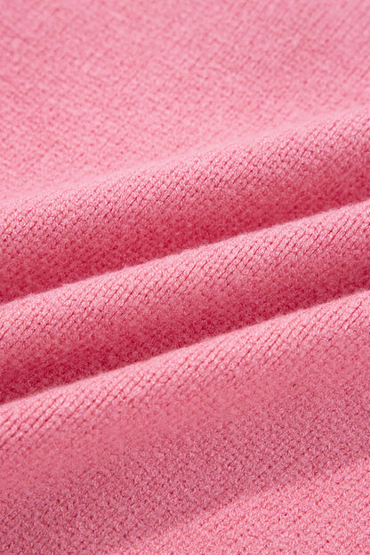 Peach Blossom See You Cowboy Embroidered Western Graphic Sweater