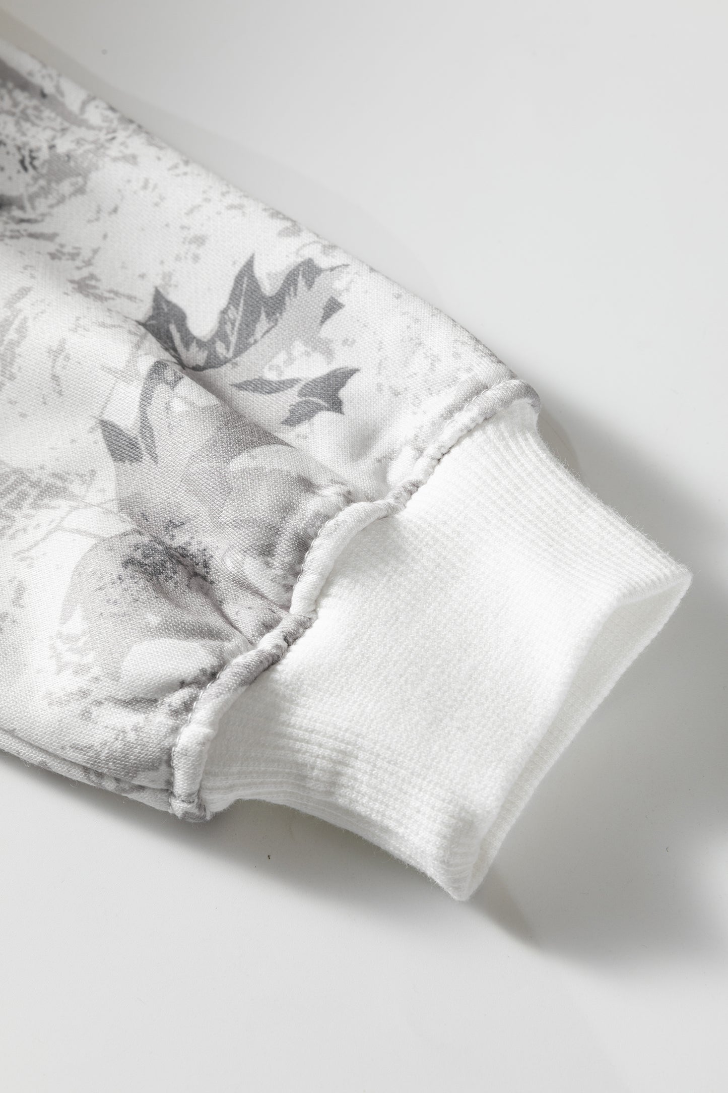 Light Grey Light Woodland Camo Classic Hoodie and Sweatpants Set