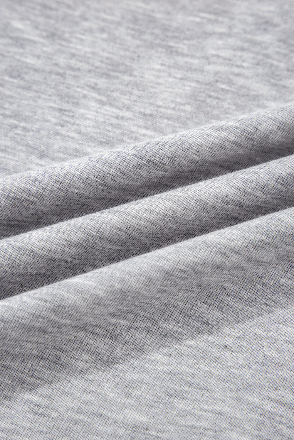 Parchment Varsity Contrast Striped Trim V Neck Sweatshirt