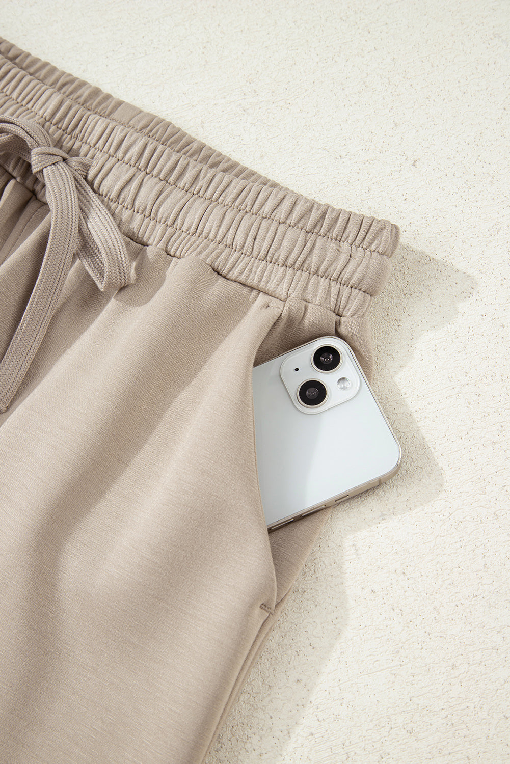 Jet Stream Half Zip Thumbhole Sleeve Hoodie Active Pants 2pcs Outfit