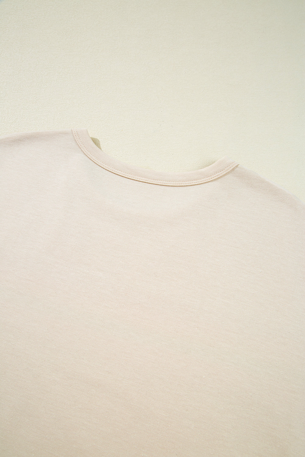 Beige Vibrant Striped Detail Athleisure 2pcs Short Set