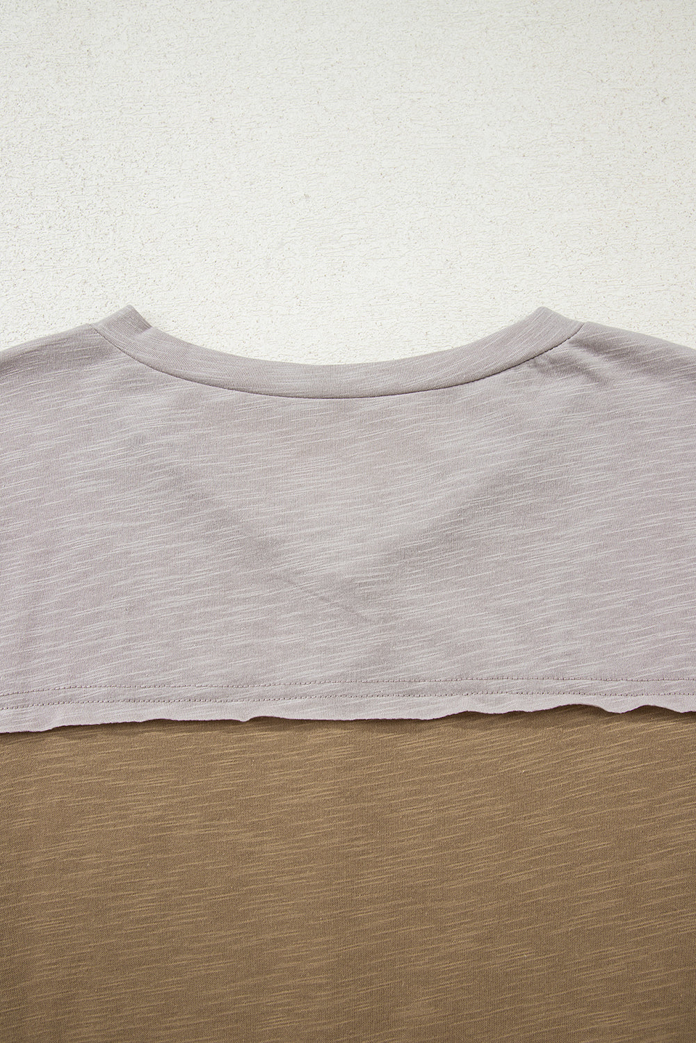 Green Flower Patched Exposed Seam Bracelet Sleeve Oversized T Shirt