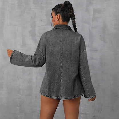 Women Clothing Loose Casual Long Sleeves Top