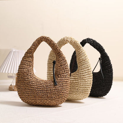 Woven Tassel Straw Bag