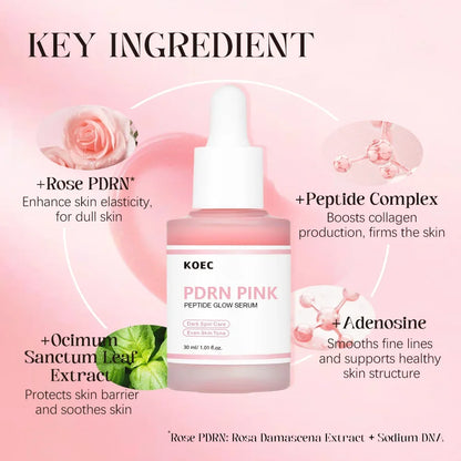 Rose PDRN Pink Peptide Glow Serum