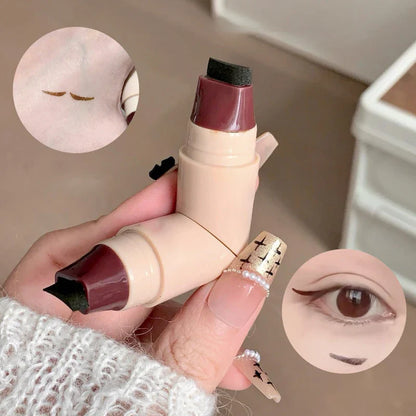 Heart Stamp Double-Head Eyeliner Pen