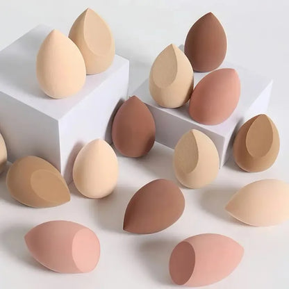 3-Pack Brown Makeup Sponges – Essential for Holiday SFX, Party Glam, & Evening Looks