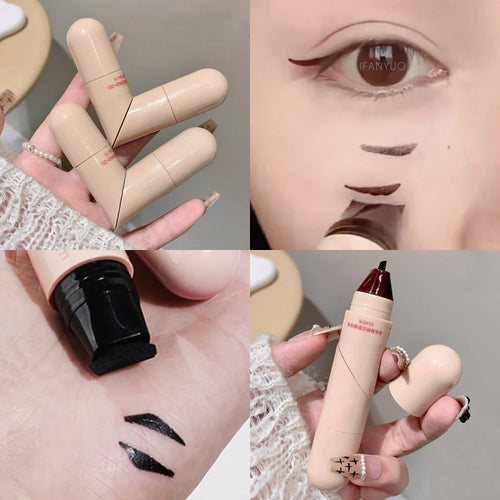 Heart Stamp Double-Head Eyeliner Pen