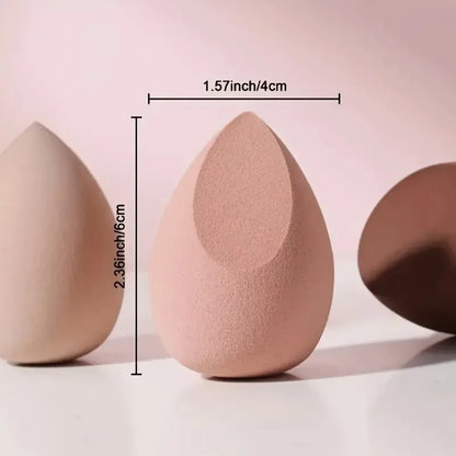 3-Pack Brown Makeup Sponges – Essential for Holiday SFX, Party Glam, & Evening Looks