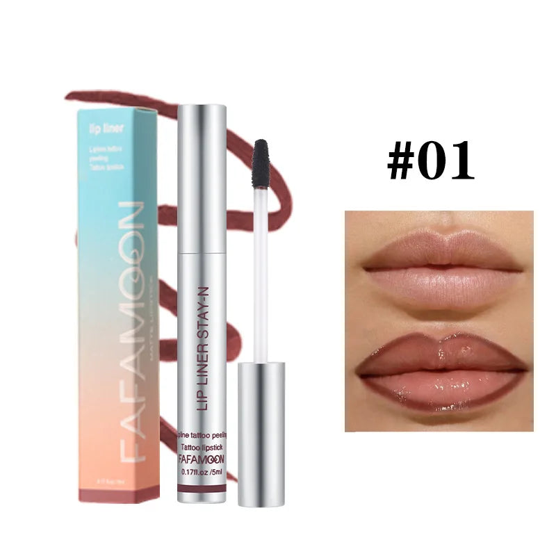 Peel Off Lip Liner – Waterproof, Long-Lasting, Non-Stick, Moisturizing Tear-Off Lip Stain