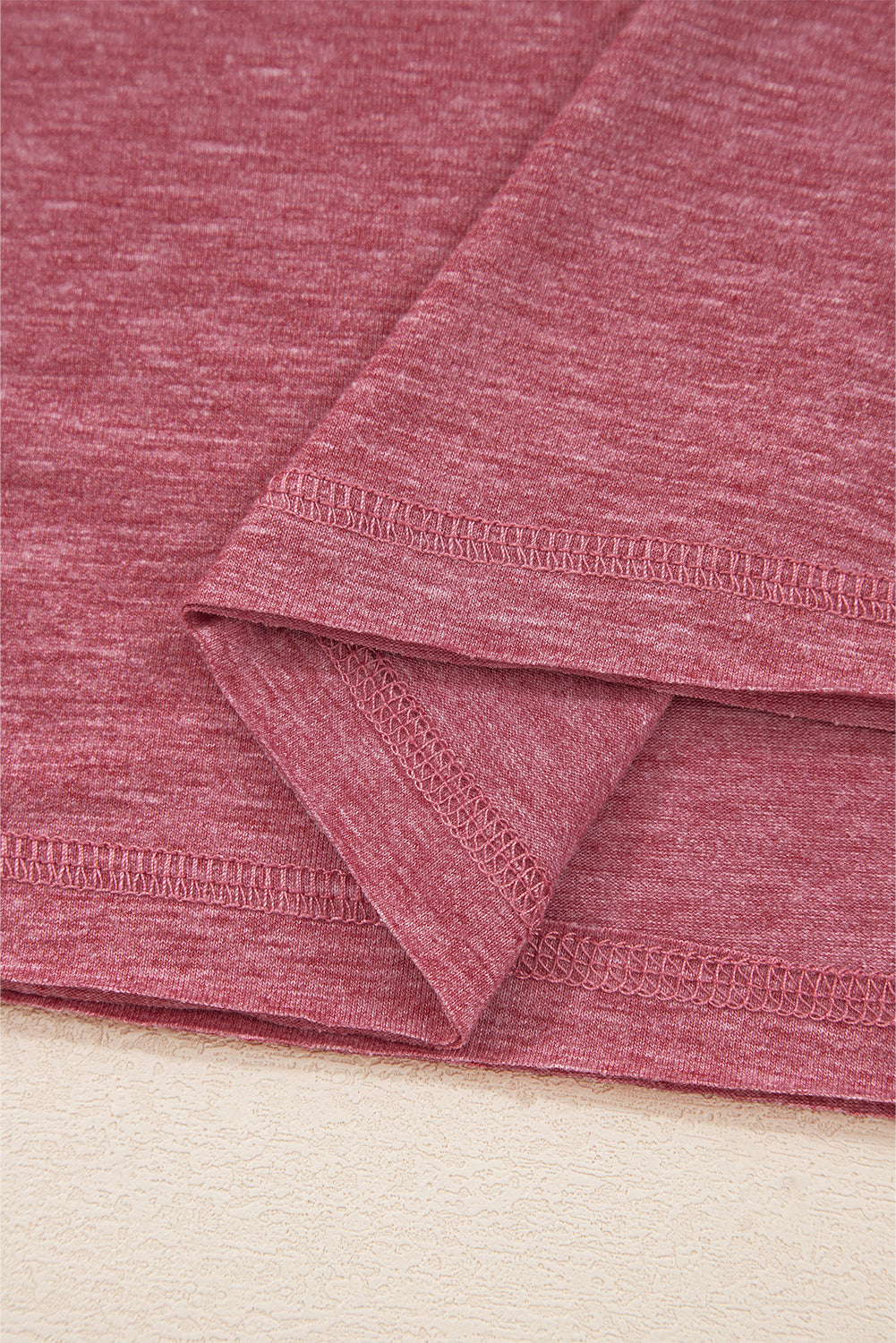 Navy Blue Contrast Print Striped Raglan Long Sleeve Loose Top