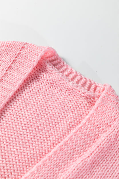 Straw Yellow Pumpkin Tree Print Open Front Drop Shoulder Midi Cardigan