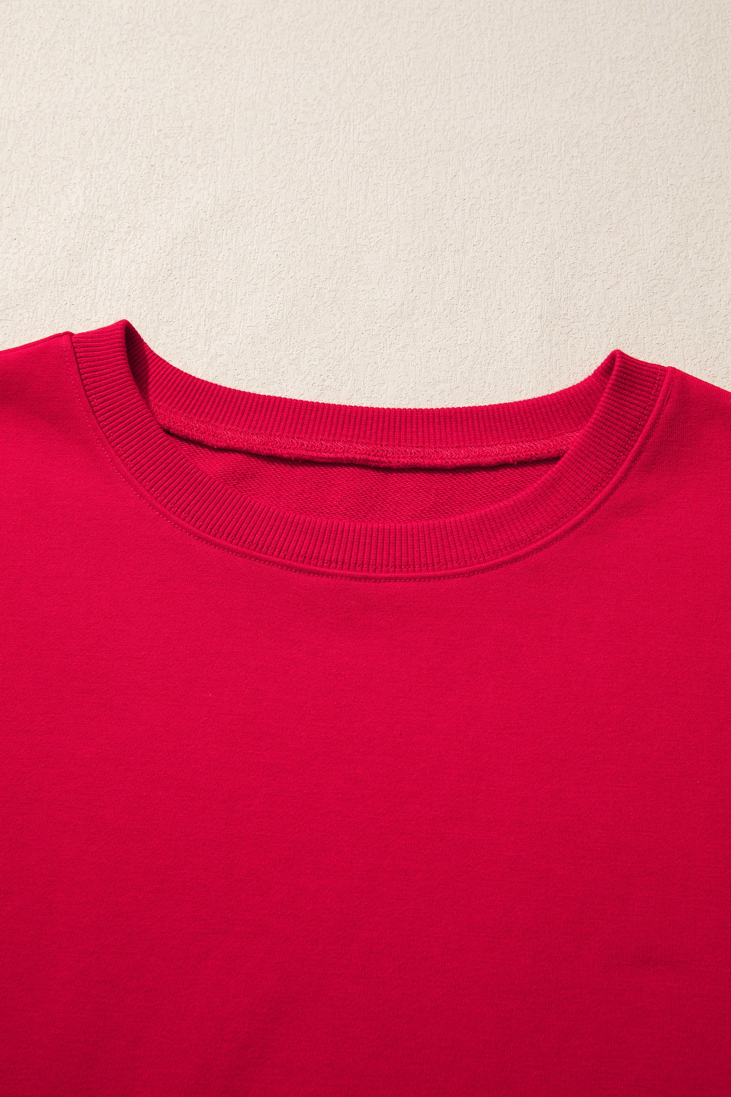 Dark Blue Striped Patchwork Sleeve Colorblock Sweatshirt