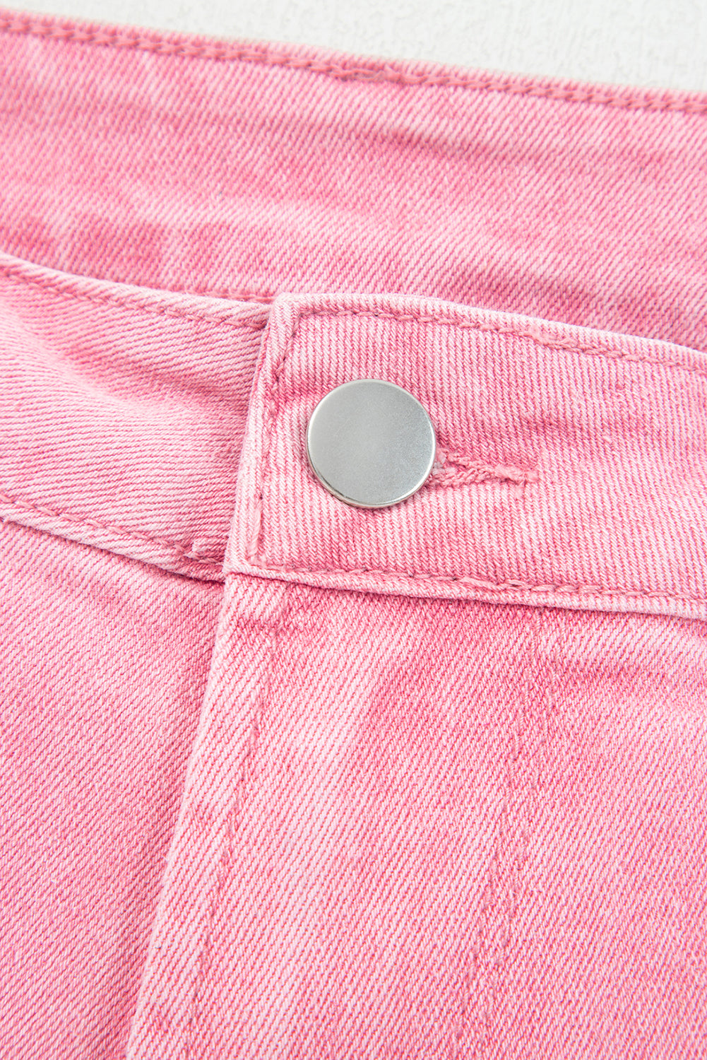 Myosotis Acid Washed High Rise Cropped Wide Leg Jeans