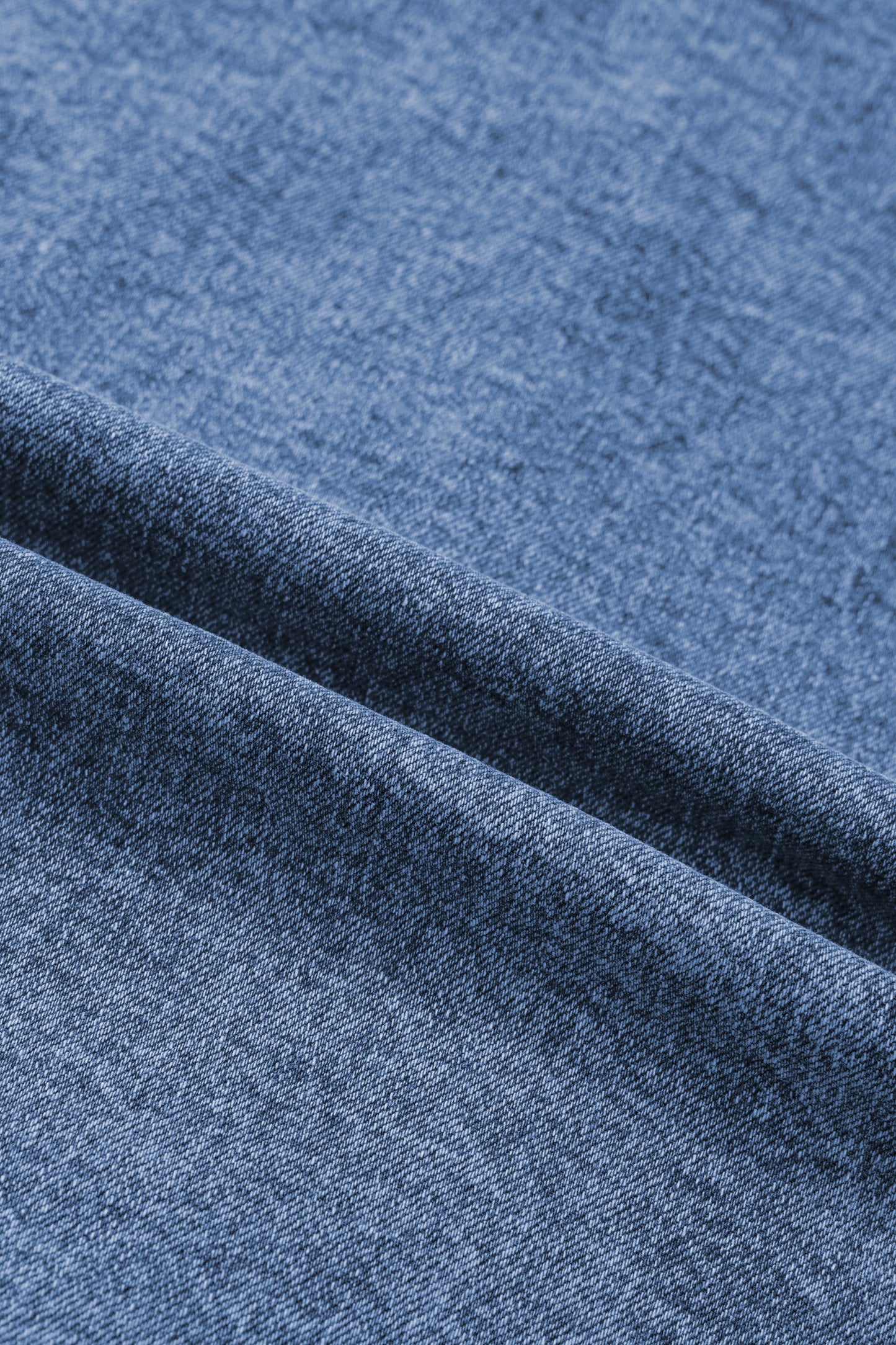 Ashleigh Blue Buttoned Front Slit Denim Vest