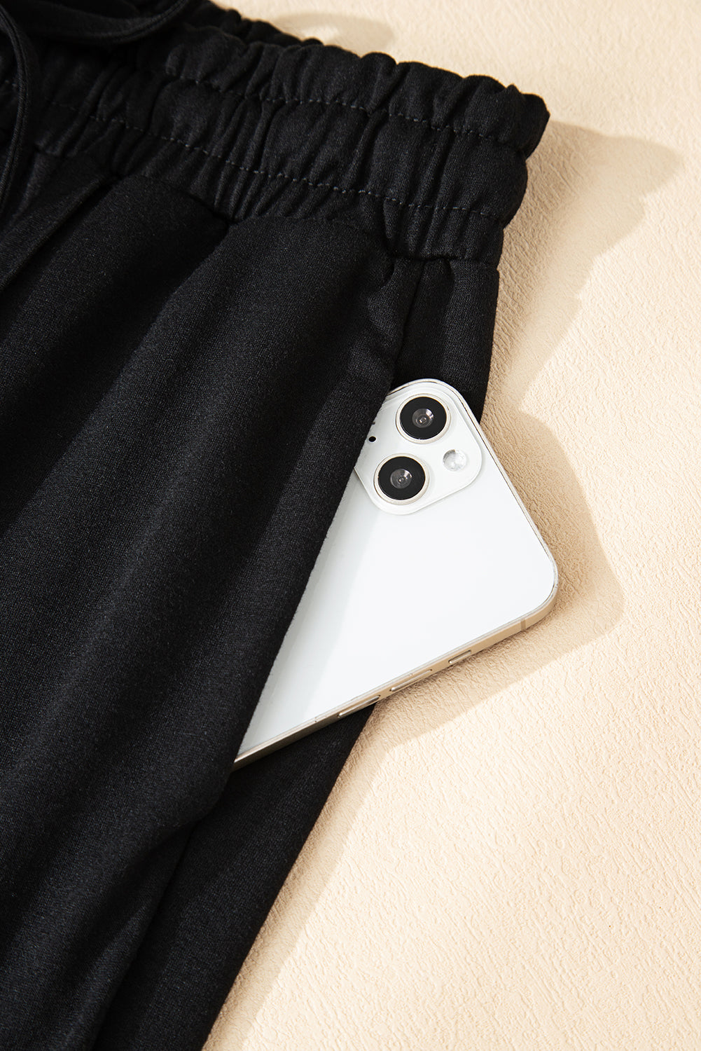 Gray Double Zipper Hooded Jacket and Sweatpants Active Set