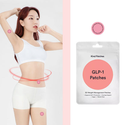 Kind Patches: 30 Metabolic Balance Patches, Berberine, Steady Release, Vegan, 1 Month Pack