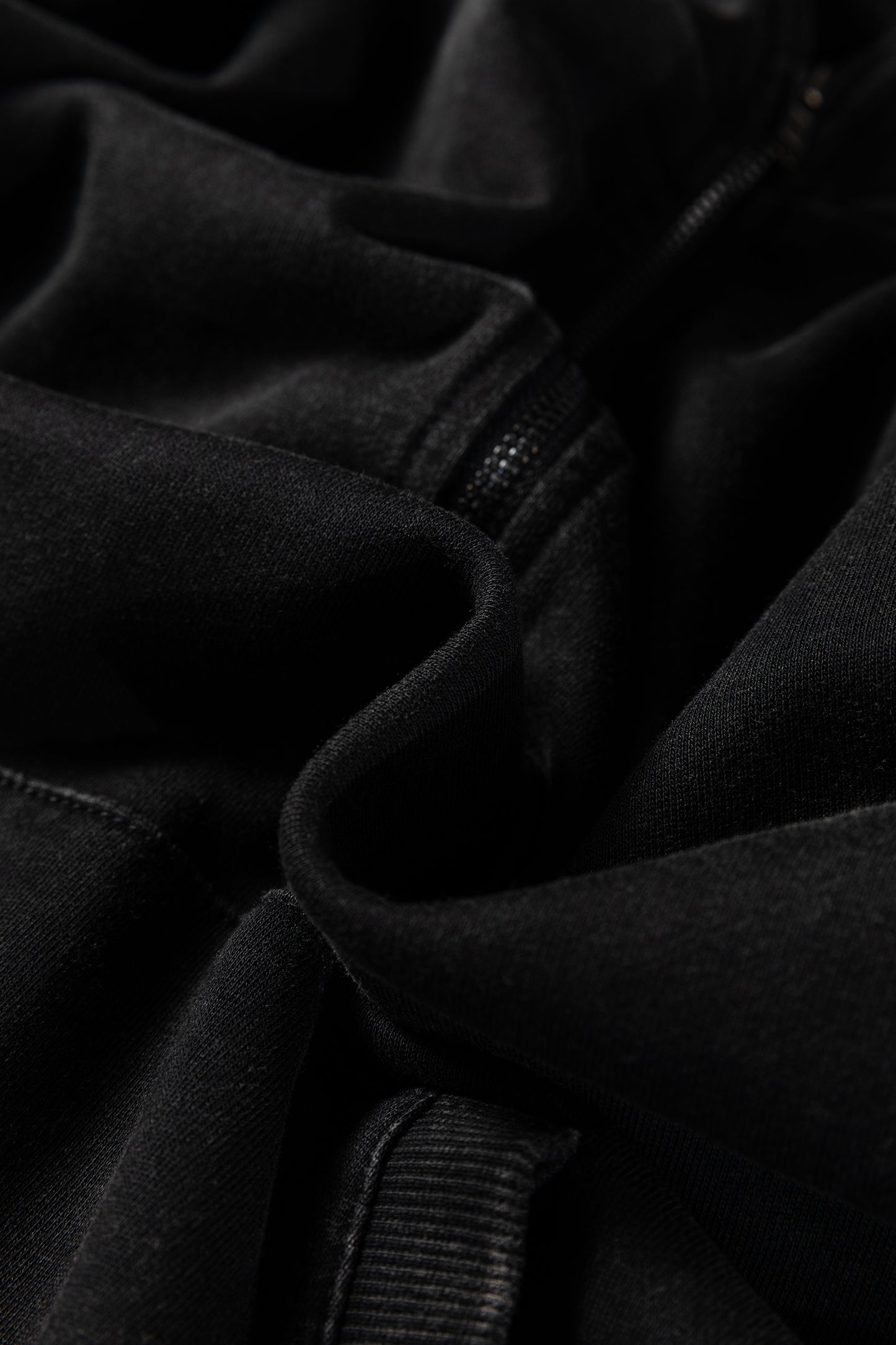 Ashleigh Blue Half Zip Kangaroo Pocket Mineral Wash Baggy Hoodie