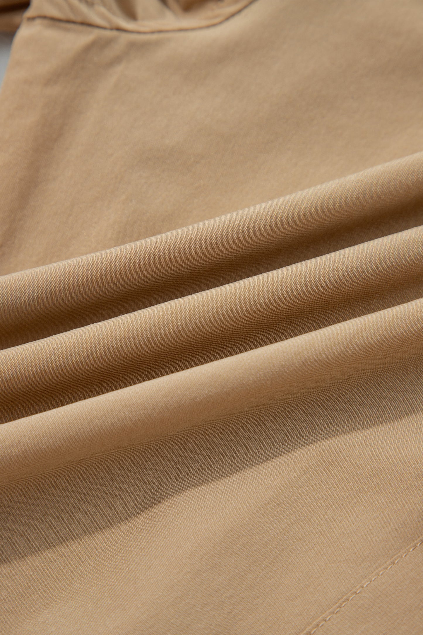 Medium Grey Elastic High Waist Pocketed Cargo Jogger Pants