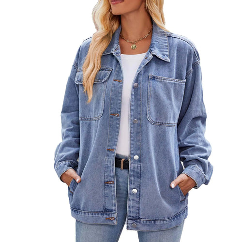 Women's Light Blue Denim Jacket